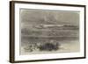 The Cholera at Malta, the 100th Regiment Encamped on the Glacis of Fort Manoel-null-Framed Giclee Print