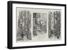 The Cholera in Naples-Amedee Forestier-Framed Giclee Print