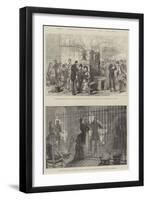 The Cholera Panic in France-null-Framed Giclee Print