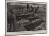 The Cholera-Stricken City, an Open Grave in the Cholera Cemetery at Hamburg-Charles Joseph Staniland-Mounted Giclee Print