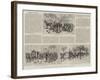 The Cholera-Stricken City, Street Scenes in Hamburg-null-Framed Giclee Print