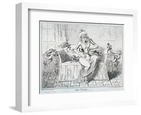 The Cholic, 1835-George Cruikshank-Framed Giclee Print