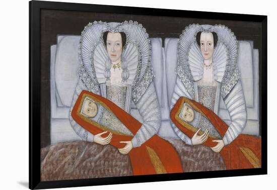 The Cholmondeley Ladies-British School 17th century-Framed Giclee Print