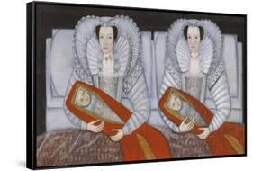 The Cholmondeley Ladies-British School 17th century-Framed Stretched Canvas