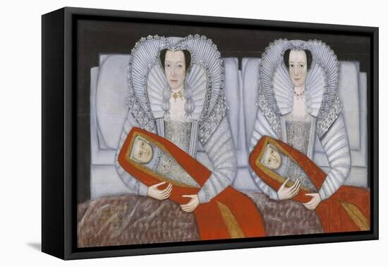 The Cholmondeley Ladies-British School 17th century-Framed Stretched Canvas