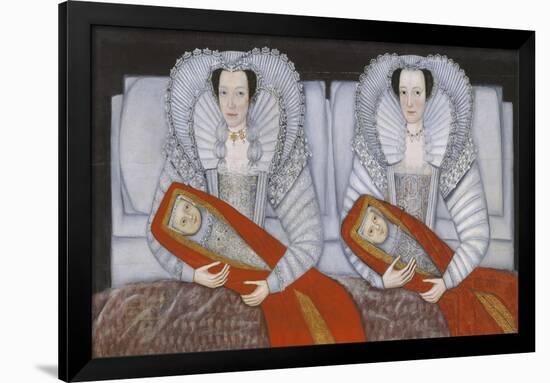The Cholmondeley Ladies-British School 17th century-Framed Giclee Print