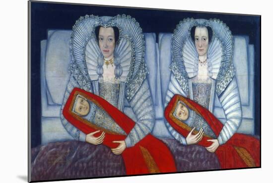 The Cholmondeley Sisters, 1600-1610-null-Mounted Giclee Print