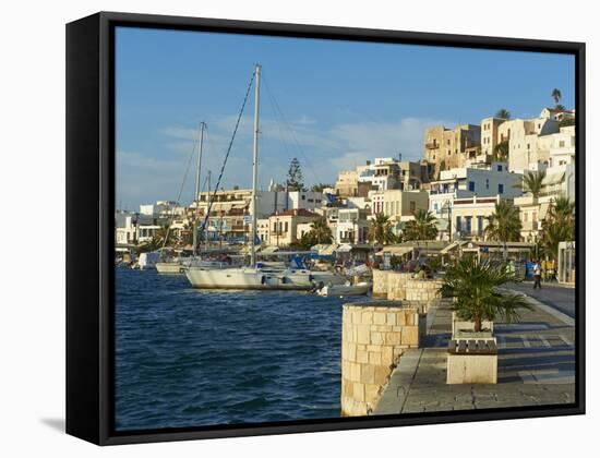 The Chora (Hora), Naxos, Cyclades Islands, Greek Islands, Aegean Sea, Greece, Europe-Tuul-Framed Stretched Canvas