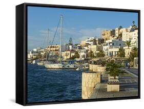 The Chora (Hora), Naxos, Cyclades Islands, Greek Islands, Aegean Sea, Greece, Europe-Tuul-Framed Stretched Canvas