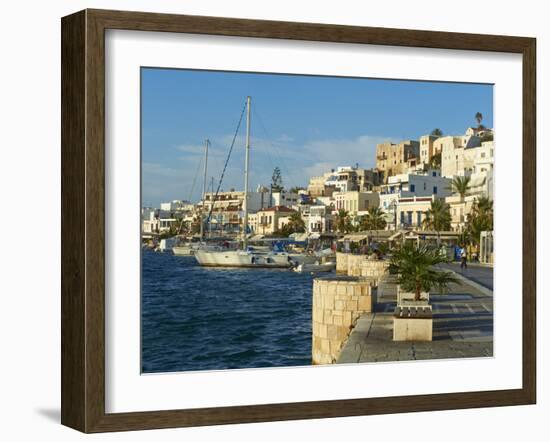 The Chora (Hora), Naxos, Cyclades Islands, Greek Islands, Aegean Sea, Greece, Europe-Tuul-Framed Photographic Print