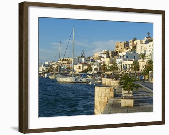 The Chora (Hora), Naxos, Cyclades Islands, Greek Islands, Aegean Sea, Greece, Europe-Tuul-Framed Photographic Print