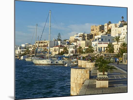 The Chora (Hora), Naxos, Cyclades Islands, Greek Islands, Aegean Sea, Greece, Europe-Tuul-Mounted Photographic Print