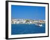 The Chora, Koufonissia, Lesser Cyclades, Cyclades Islands, Greek Islands, Aegean Sea, Greece, Europ-Tuul-Framed Photographic Print