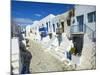 The Chora Village, Kastro, Folegandros, Cyclades Islands, Greek Islands, Greece, Europe,-Tuul-Mounted Photographic Print