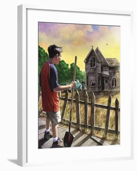 The Chore-Rob Johnson-Framed Giclee Print