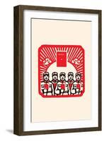 The Chorus-Chinese Government-Framed Art Print