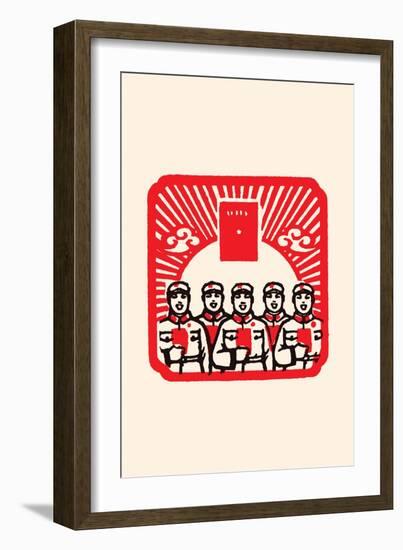 The Chorus-Chinese Government-Framed Art Print