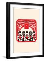 The Chorus-Chinese Government-Framed Art Print