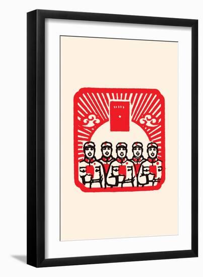 The Chorus-Chinese Government-Framed Art Print