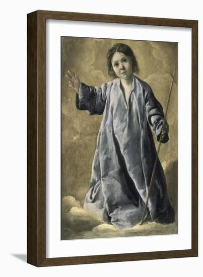 The Christ Child-Francisco de Zurbarán-Framed Giclee Print