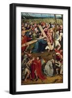 The Christ holding his Cross, The way to Calvary, 1490-Hieronymus Bosch-Framed Giclee Print