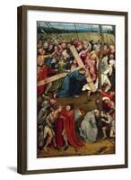 The Christ holding his Cross, The way to Calvary, 1490-Hieronymus Bosch-Framed Giclee Print