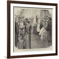 The Christening at Windsor-null-Framed Giclee Print