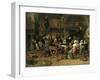 The Christening Feast, 1668-Jan Havicksz Steen-Framed Giclee Print