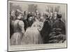 The Christening of the German Emperor's Infant Daughter Victoria Louise in the Jasper Gallery of th-null-Mounted Giclee Print