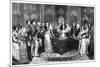 The Christening of the Princess Royal, 1841-Charles Robert Leslie-Mounted Giclee Print