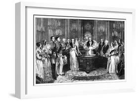 The Christening of the Princess Royal, 1841-Charles Robert Leslie-Framed Giclee Print