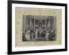 The Christening of the Princess Royal in the Throne-Room at Buckingham Palace, 1841-Charles Robert Leslie-Framed Giclee Print