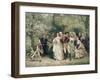 The Christening-Jean Leon Gerome Ferris-Framed Giclee Print