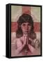 The Christian Girl-Elo Marc-Framed Stretched Canvas
