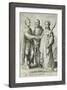 The Christian Marriage, Plate 3 of The Marriage Trilogy, c.1594-Jan Saenredam-Framed Giclee Print