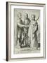 The Christian Marriage, Plate 3 of The Marriage Trilogy, c.1594-Jan Saenredam-Framed Giclee Print