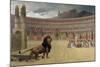 The Christian Martyr's Last Prayer, 1863-83-Jean Leon Gerome-Mounted Giclee Print