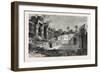 The Christian Place of Worship in the Temple of Luksor. Egypt, 1879-null-Framed Giclee Print