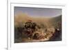 The Christians Thrown to the Beasts by the Romans-Louis Felix Leullier-Framed Premium Giclee Print