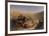 The Christians Thrown to the Beasts by the Romans-Louis Felix Leullier-Framed Premium Giclee Print