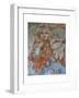 The Christmas Angel-Yumi Sugai-Framed Giclee Print