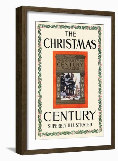 The Christmas Century, Superbly Illustrated-null-Framed Art Print