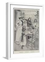 The Christmas Cook-Robert Sauber-Framed Giclee Print