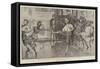 The Christmas Dance, as it Is Among the Masses-Frank Craig-Framed Stretched Canvas