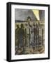 The Christmas Day Truce of 1914-Frederic Villiers-Framed Giclee Print