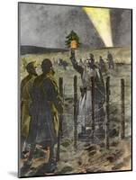 The Christmas Day Truce of 1914-Frederic Villiers-Mounted Giclee Print