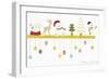 The Christmas Decorations on the Shelf-null-Framed Giclee Print