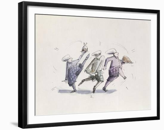 The Christmas Dinner-Joanna Logan-Framed Giclee Print