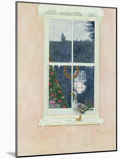 The Christmas Goose-Ditz-Mounted Giclee Print