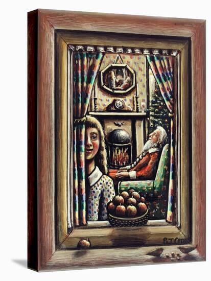 The Christmas Guest-PJ Crook-Stretched Canvas